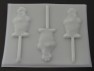 303sp Cracker Monster Chocolate or Hard Candy Lollipop Mold